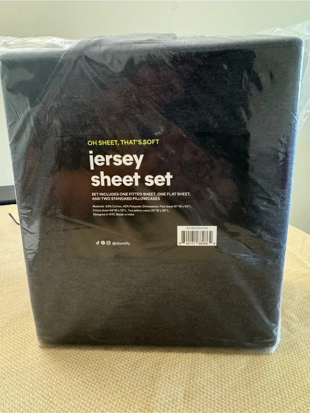 4 pieces bedsheets set, queen size